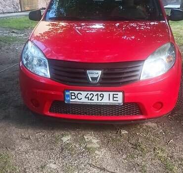 Красный Дачия Сандеро, объемом двигателя 1.4 л и пробегом 208 тыс. км за 4000 $, фото 10 на Automoto.ua