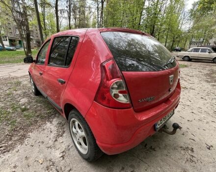 Червоний Дачія Sandero, об'ємом двигуна 0.14 л та пробігом 160 тис. км за 5100 $, фото 5 на Automoto.ua