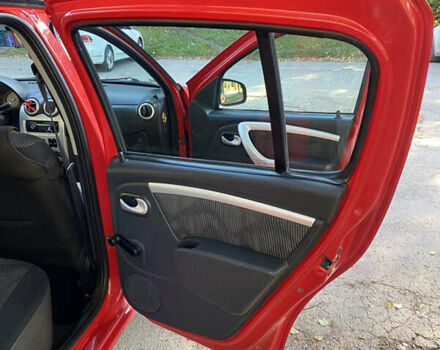 Красный Дачия Сандеро, объемом двигателя 1.6 л и пробегом 119 тыс. км за 5535 $, фото 8 на Automoto.ua