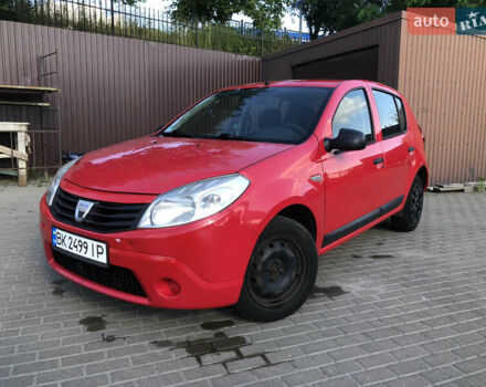 Красный Дачия Сандеро, объемом двигателя 1.2 л и пробегом 130 тыс. км за 4400 $, фото 20 на Automoto.ua