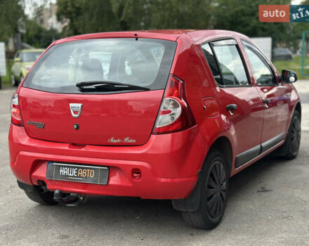 Красный Дачия Сандеро, объемом двигателя 1.39 л и пробегом 157 тыс. км за 4500 $, фото 18 на Automoto.ua