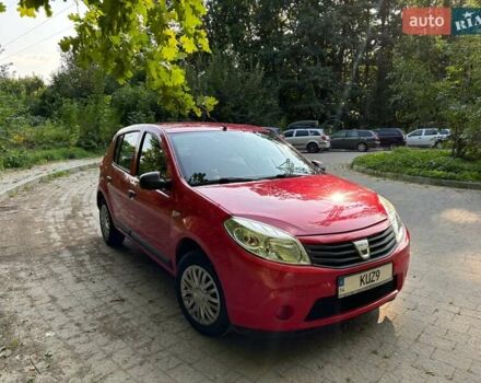 Красный Дачия Сандеро, объемом двигателя 1.39 л и пробегом 160 тыс. км за 3650 $, фото 7 на Automoto.ua