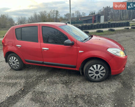 Красный Дачия Сандеро, объемом двигателя 1.39 л и пробегом 175 тыс. км за 4400 $, фото 10 на Automoto.ua