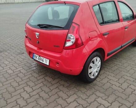 Красный Дачия Сандеро, объемом двигателя 1.4 л и пробегом 290 тыс. км за 3650 $, фото 4 на Automoto.ua