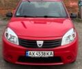 Красный Дачия Сандеро, объемом двигателя 1.39 л и пробегом 230 тыс. км за 4200 $, фото 1 на Automoto.ua
