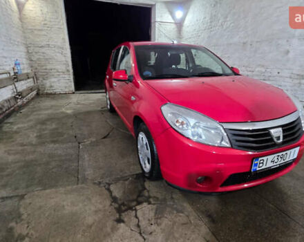 Красный Дачия Сандеро, объемом двигателя 1.39 л и пробегом 176 тыс. км за 5500 $, фото 7 на Automoto.ua