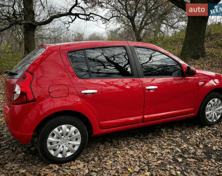 Красный Дачия Сандеро, объемом двигателя 1.4 л и пробегом 152 тыс. км за 4500 $, фото 8 на Automoto.ua