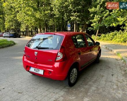 Красный Дачия Сандеро, объемом двигателя 1.39 л и пробегом 160 тыс. км за 3650 $, фото 4 на Automoto.ua