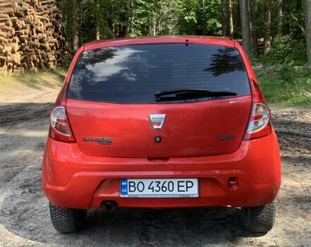 Червоний Дачія Sandero, об'ємом двигуна 1.39 л та пробігом 181 тис. км за 3999 $, фото 11 на Automoto.ua