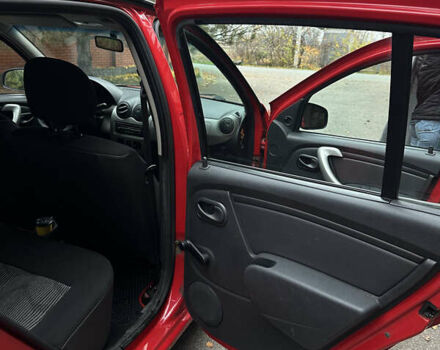 Красный Дачия Сандеро, объемом двигателя 1.15 л и пробегом 196 тыс. км за 3950 $, фото 5 на Automoto.ua