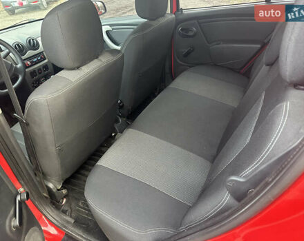 Красный Дачия Сандеро, объемом двигателя 1.39 л и пробегом 175 тыс. км за 4400 $, фото 15 на Automoto.ua