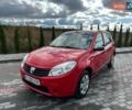 Дачія Sandero 2009 у Луцьку на Automoto.ua Червоний Дачія Sandero, об'ємом двигуна 1.4 л та пробігом 212 тис. км за 3950 $, фото 4 на Automoto.ua