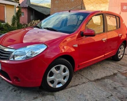 Красный Дачия Сандеро, объемом двигателя 1.4 л и пробегом 176 тыс. км за 5500 $, фото 5 на Automoto.ua