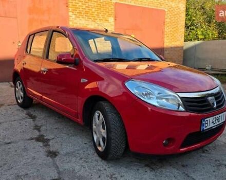 Красный Дачия Сандеро, объемом двигателя 1.4 л и пробегом 176 тыс. км за 5500 $, фото 9 на Automoto.ua