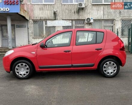 Красный Дачия Сандеро, объемом двигателя 1.2 л и пробегом 205 тыс. км за 4800 $, фото 5 на Automoto.ua