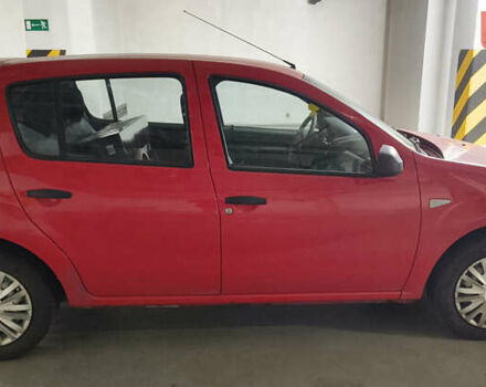 Красный Дачия Сандеро, объемом двигателя 1.4 л и пробегом 115 тыс. км за 3500 $, фото 1 на Automoto.ua