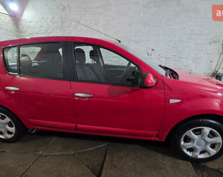 Красный Дачия Сандеро, объемом двигателя 1.39 л и пробегом 176 тыс. км за 5500 $, фото 1 на Automoto.ua