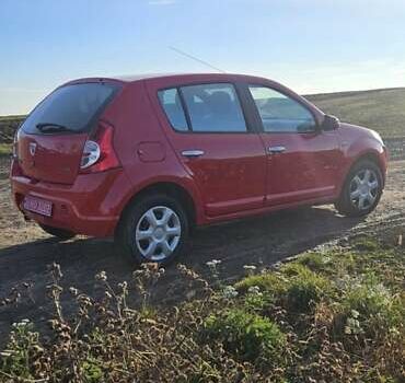 Красный Дачия Сандеро, объемом двигателя 1.4 л и пробегом 206 тыс. км за 4300 $, фото 14 на Automoto.ua