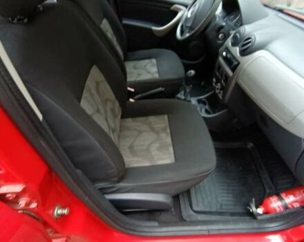 Красный Дачия Сандеро, объемом двигателя 1.39 л и пробегом 192 тыс. км за 3999 $, фото 17 на Automoto.ua