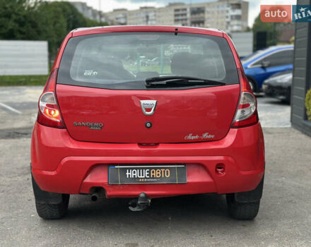 Красный Дачия Сандеро, объемом двигателя 1.39 л и пробегом 157 тыс. км за 4500 $, фото 16 на Automoto.ua
