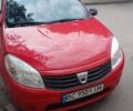 Красный Дачия Сандеро, объемом двигателя 1.1 л и пробегом 195 тыс. км за 4300 $, фото 1 на Automoto.ua