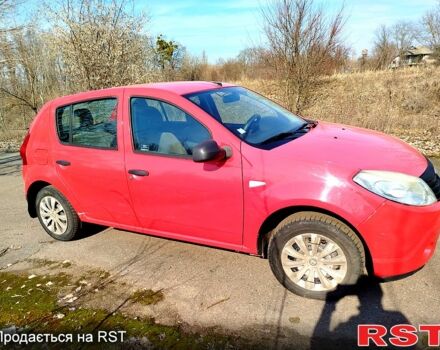 Красный Дачия Сандеро, объемом двигателя 1.4 л и пробегом 243 тыс. км за 4200 $, фото 4 на Automoto.ua