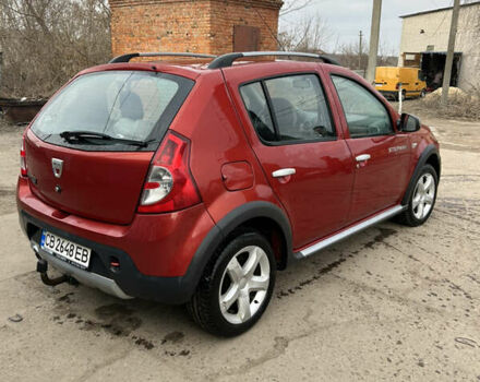 Червоний Дачія Sandero, об'ємом двигуна 1.6 л та пробігом 151 тис. км за 6100 $, фото 3 на Automoto.ua