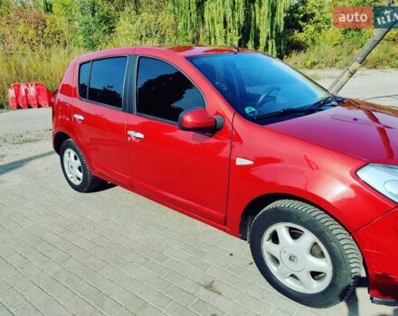 Червоний Дачія Sandero, об'ємом двигуна 1.6 л та пробігом 210 тис. км за 5500 $, фото 5 на Automoto.ua