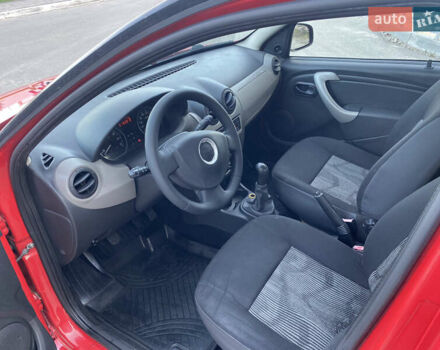 Красный Дачия Сандеро, объемом двигателя 1.2 л и пробегом 115 тыс. км за 4600 $, фото 13 на Automoto.ua