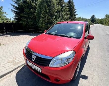 Красный Дачия Сандеро, объемом двигателя 1.15 л и пробегом 173 тыс. км за 4300 $, фото 1 на Automoto.ua