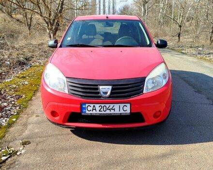 Красный Дачия Сандеро, объемом двигателя 1.4 л и пробегом 243 тыс. км за 4200 $, фото 5 на Automoto.ua