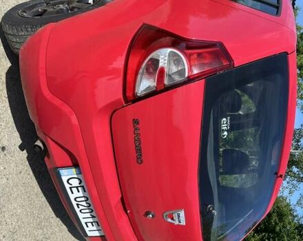 Красный Дачия Сандеро, объемом двигателя 1.15 л и пробегом 200 тыс. км за 4300 $, фото 6 на Automoto.ua