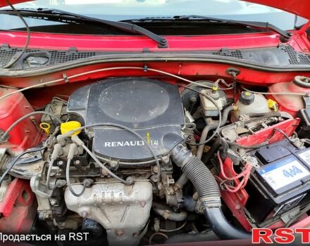 Красный Дачия Сандеро, объемом двигателя 1.4 л и пробегом 243 тыс. км за 4200 $, фото 7 на Automoto.ua