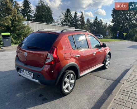 Дачия Сандеро 2010 в Бару на Automoto.ua Красный Дачия Сандеро, объемом двигателя 1.6 л и пробегом 175 тыс. км за 6200 $, фото 9 на Automoto.ua