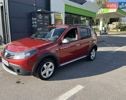 Дачия Сандеро 2010 в Бару на Automoto.ua Красный Дачия Сандеро, объемом двигателя 1.6 л и пробегом 175 тыс. км за 6200 $, фото 13 на Automoto.ua