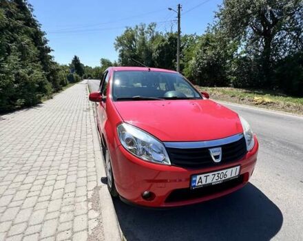 Красный Дачия Сандеро, объемом двигателя 1.15 л и пробегом 173 тыс. км за 4300 $, фото 6 на Automoto.ua