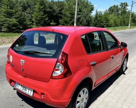 Красный Дачия Сандеро, объемом двигателя 1.15 л и пробегом 173 тыс. км за 4300 $, фото 8 на Automoto.ua