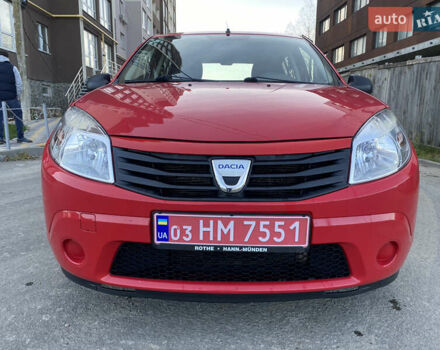 Красный Дачия Сандеро, объемом двигателя 1.2 л и пробегом 115 тыс. км за 4600 $, фото 12 на Automoto.ua