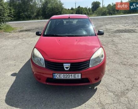 Красный Дачия Сандеро, объемом двигателя 1.15 л и пробегом 200 тыс. км за 4300 $, фото 1 на Automoto.ua