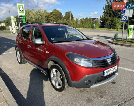 Дачия Сандеро 2010 в Бару на Automoto.ua Красный Дачия Сандеро, объемом двигателя 1.6 л и пробегом 175 тыс. км за 6200 $, фото 7 на Automoto.ua