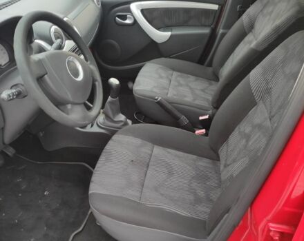 Красный Дачия Сандеро, объемом двигателя 1.5 л и пробегом 205 тыс. км за 6800 $, фото 4 на Automoto.ua