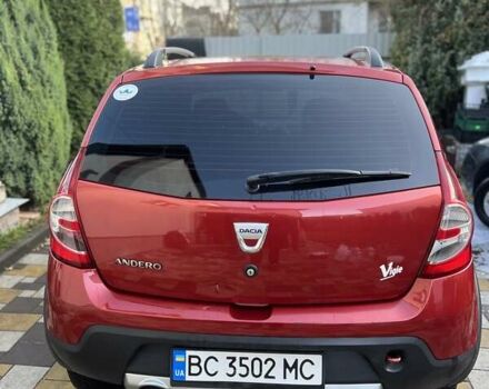 Красный Дачия Сандеро, объемом двигателя 1.6 л и пробегом 218 тыс. км за 5700 $, фото 19 на Automoto.ua