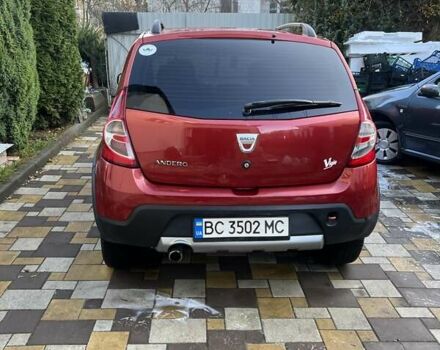 Красный Дачия Сандеро, объемом двигателя 1.6 л и пробегом 218 тыс. км за 5700 $, фото 33 на Automoto.ua