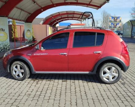 Красный Дачия Сандеро, объемом двигателя 1.6 л и пробегом 196 тыс. км за 5800 $, фото 3 на Automoto.ua