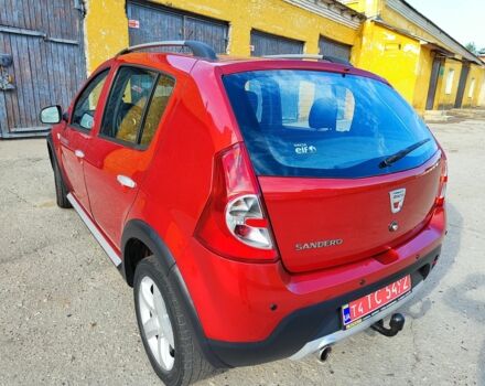 Красный Дачия Сандеро, объемом двигателя 6 л и пробегом 157 тыс. км за 6350 $, фото 22 на Automoto.ua