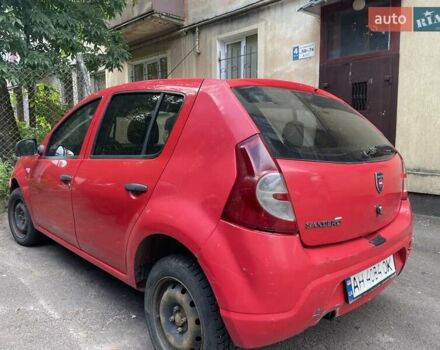 Червоний Дачія Sandero, об'ємом двигуна 1.2 л та пробігом 307 тис. км за 3350 $, фото 1 на Automoto.ua