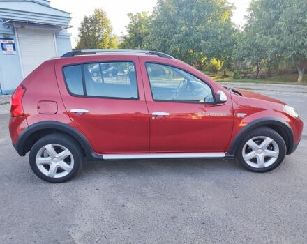 Красный Дачия Сандеро, объемом двигателя 6 л и пробегом 157 тыс. км за 6350 $, фото 14 на Automoto.ua