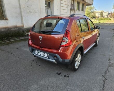 Красный Дачия Сандеро, объемом двигателя 1.6 л и пробегом 200 тыс. км за 7750 $, фото 6 на Automoto.ua