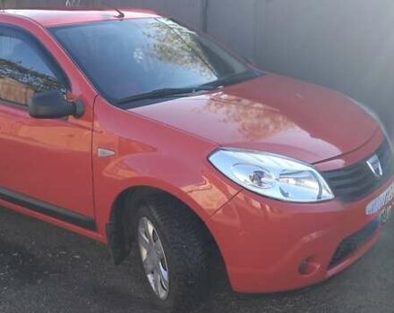 Красный Дачия Сандеро, объемом двигателя 1.2 л и пробегом 168 тыс. км за 4250 $, фото 3 на Automoto.ua
