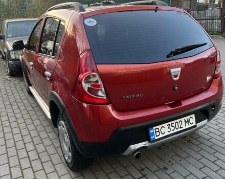 Красный Дачия Сандеро, объемом двигателя 1.6 л и пробегом 218 тыс. км за 5700 $, фото 13 на Automoto.ua